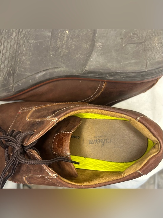 Florsheim Men’s Brown Suede Leather Oxford Norwalk Dress Shoes Preppy Business